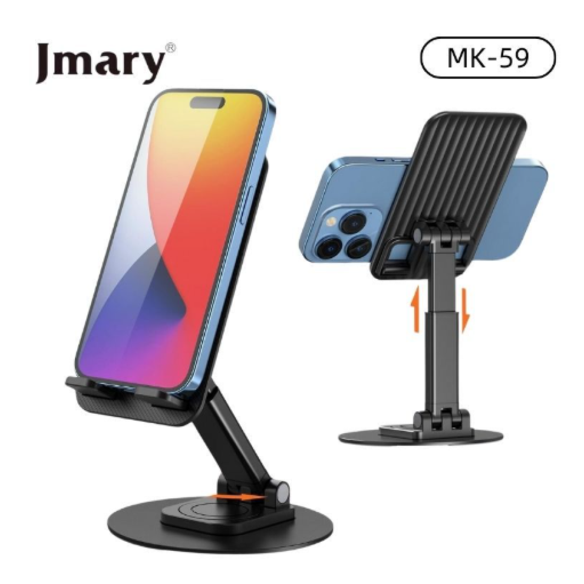 Jmary MK-59 Mobile Desk Holder – Multi-Angle & Lightweight Jmary MK-59 Mobile Desk Holder – Multi-Angle & Lightweight