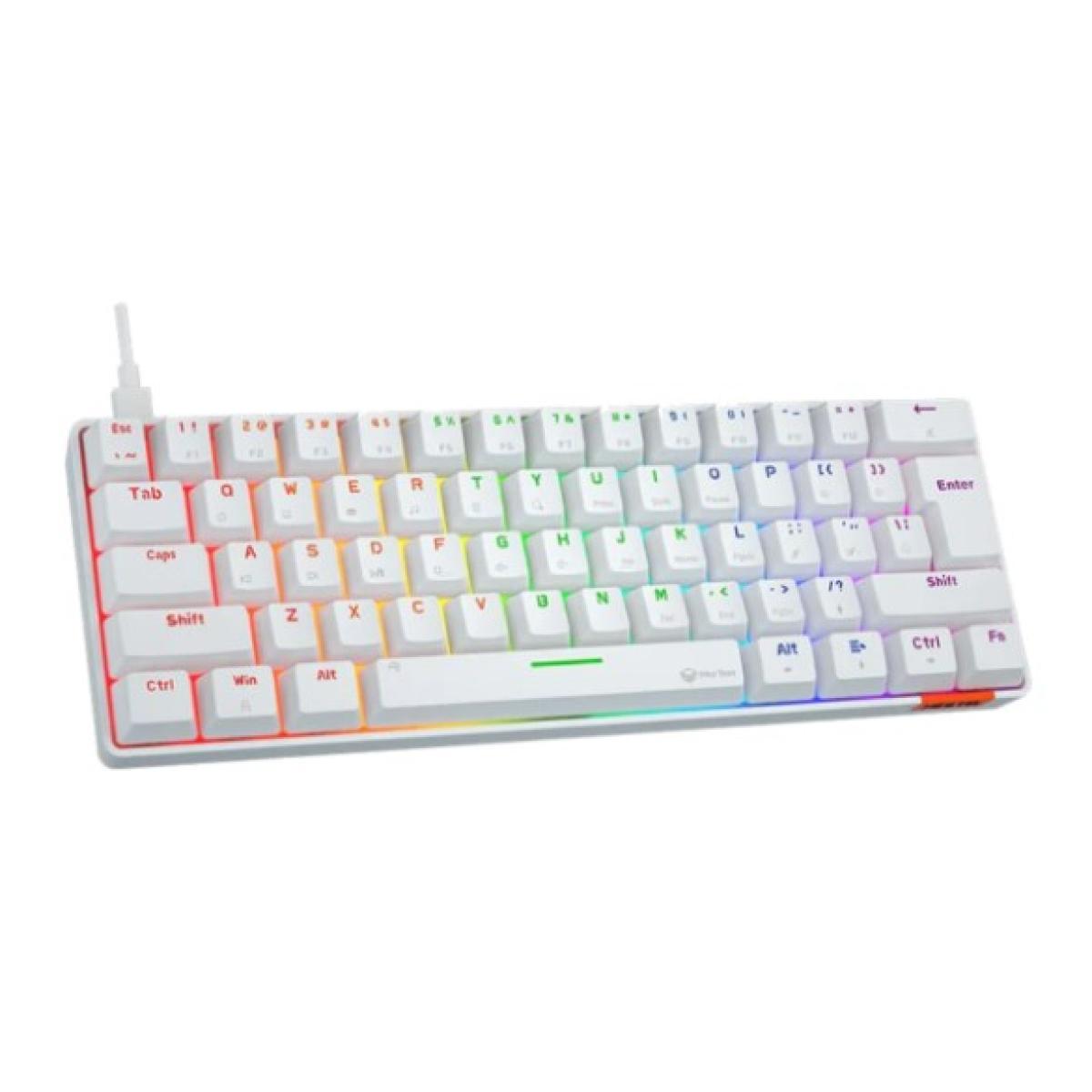 Meetion Hestia RGB 60% Mechanical Gaming Keyboard - White