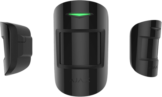 من اجاكس MotionProtect مستشعر حركة لاسلكي مع مناعة للحيوانات باللون الأسود