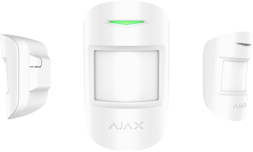 Ajax MotionProtect Plus Wireless motion detector with microwave sensor White