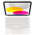 لوحة مفاتيح Apple Magic Keyboard لجهاز iPad الجيل العاشر باللغة العربية - أبيض
