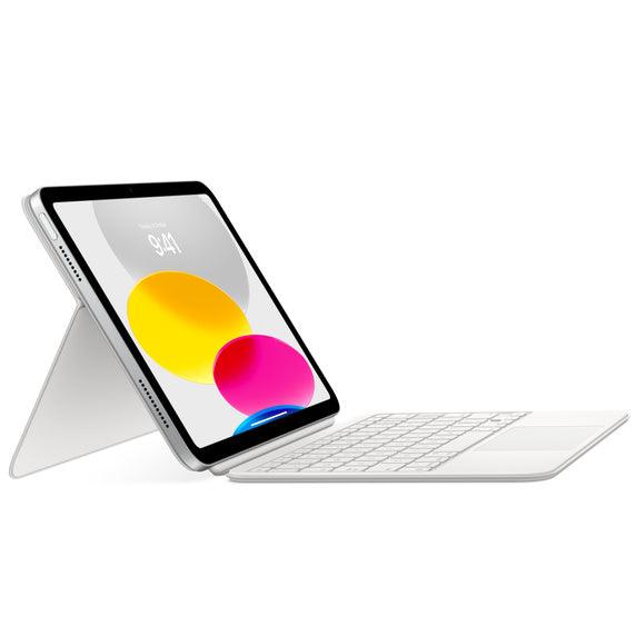 لوحة مفاتيح Apple Magic Keyboard لجهاز iPad الجيل العاشر باللغة العربية - أبيض