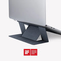 MOFT Adhesive Laptop Stand for Up to 16-Inch Laptops – Gray
