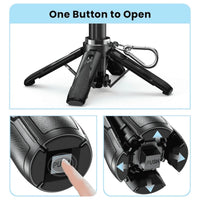 JMARY MT-18 Mini Selfie Tripod with Bluetooth Remote
