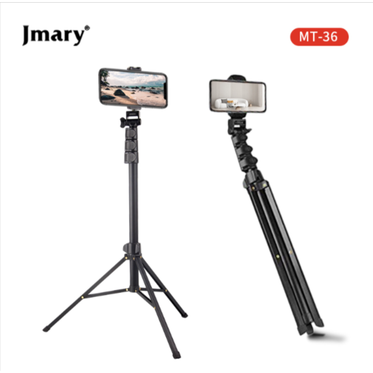 Jmary MT-36 67-Inch Foldable Tripod & Selfie Stick Jmary MT-36 67-Inch Foldable Tripod & Selfie Stick