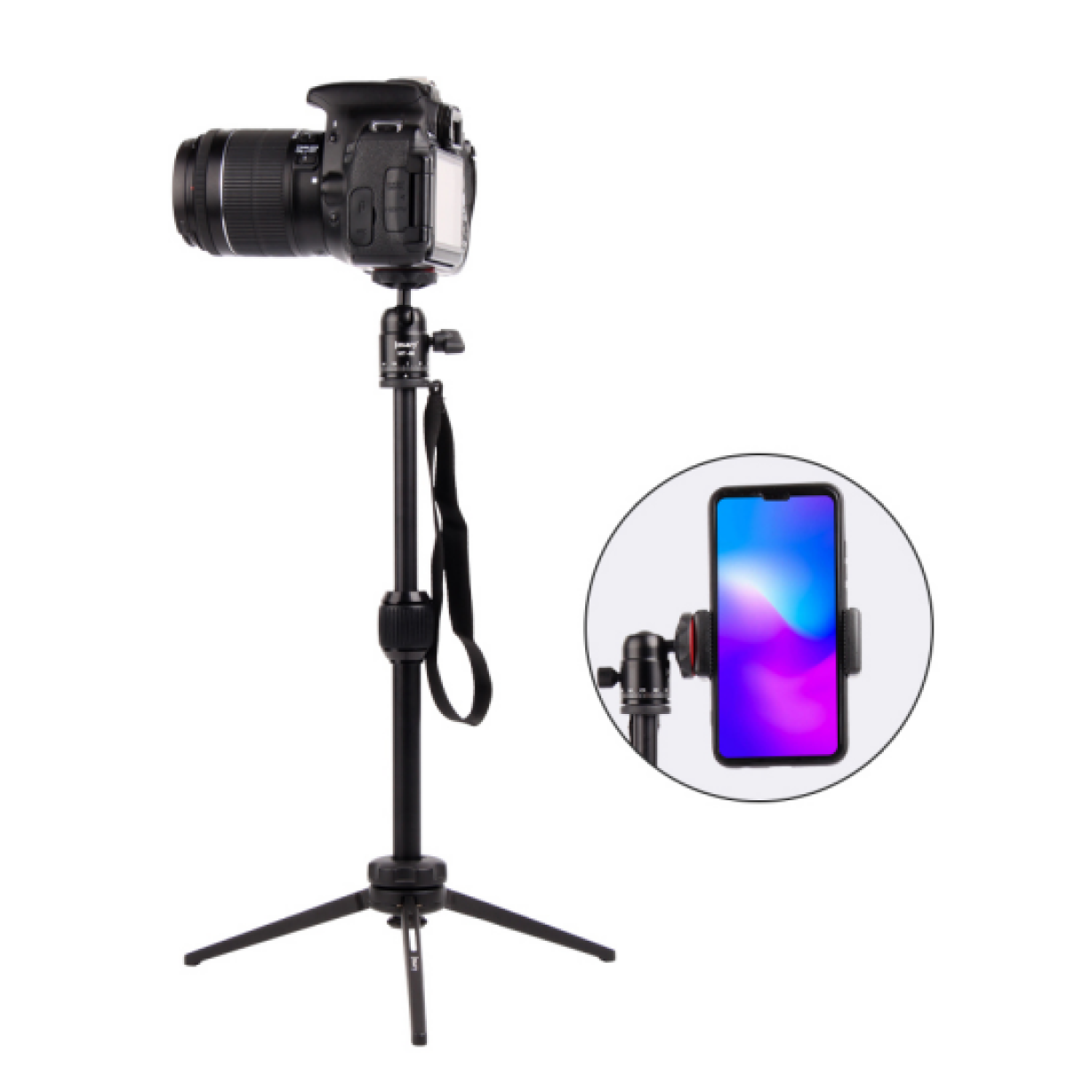 Jmary MT-68 Aluminum Tripod 360° Lightweight Jmary MT-68 Aluminum Tripod 360° Lightweight