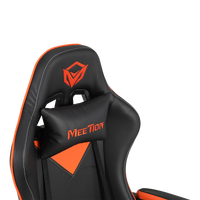Meetion CHR04 Professional Gaming Chair - Black & Orange
