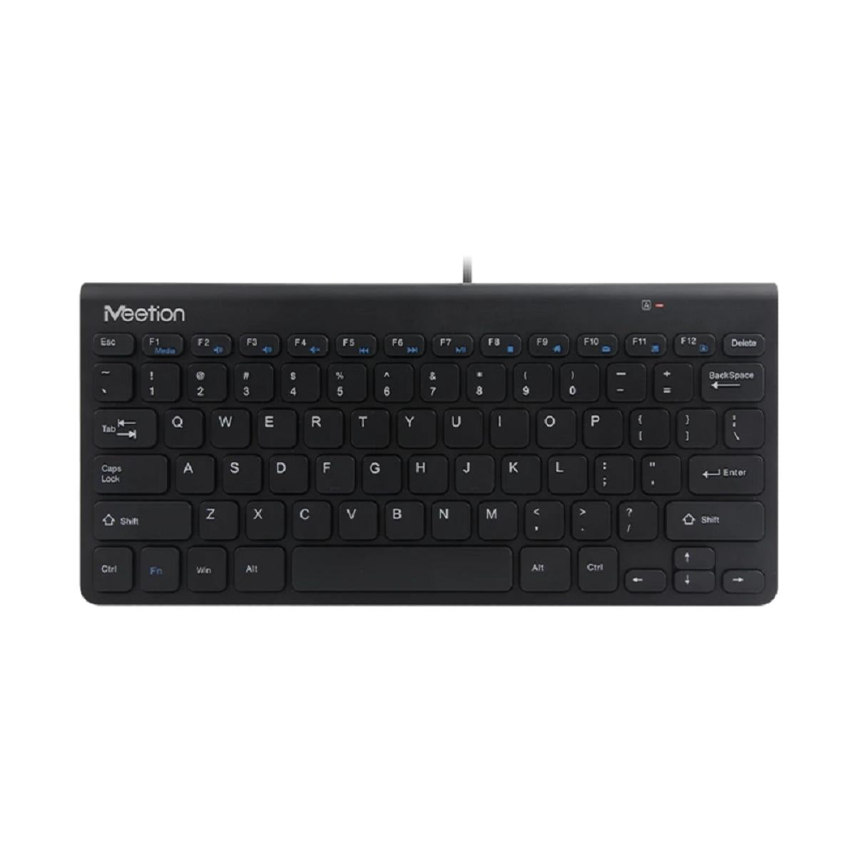 Meetion USB Mini Office Keyboard - Black