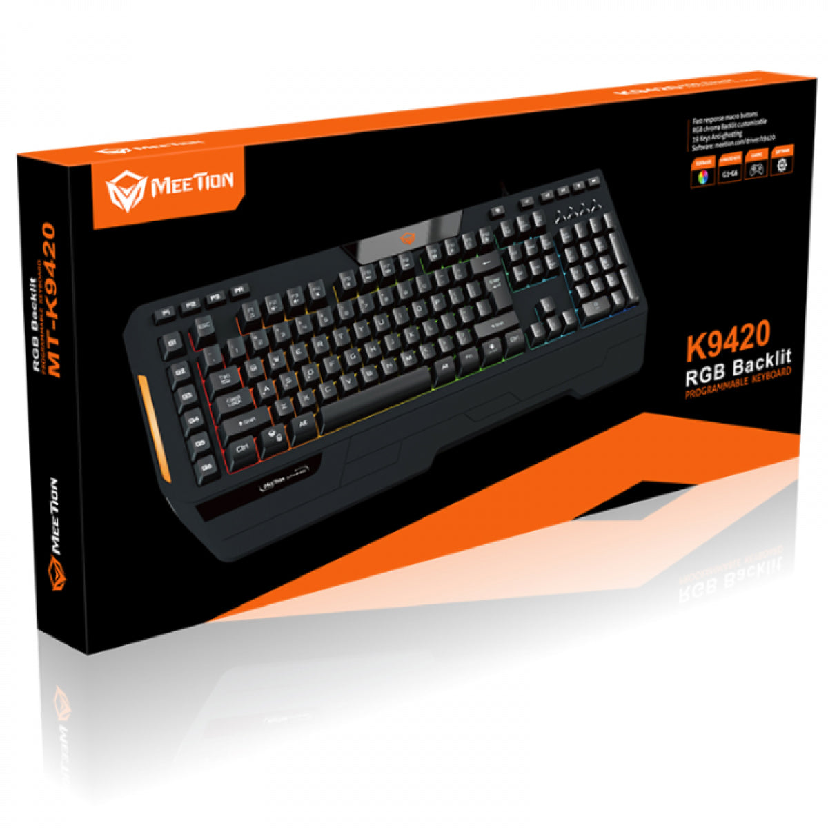 MeeTion Custom Macro Pro Membrane Gaming Keyboard MeeTion Custom Macro Pro Membrane Gaming Keyboard