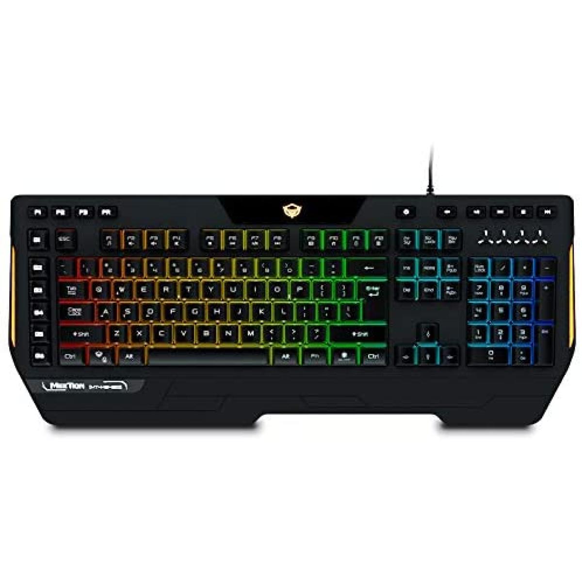 MeeTion Custom Macro Pro Membrane Gaming Keyboard