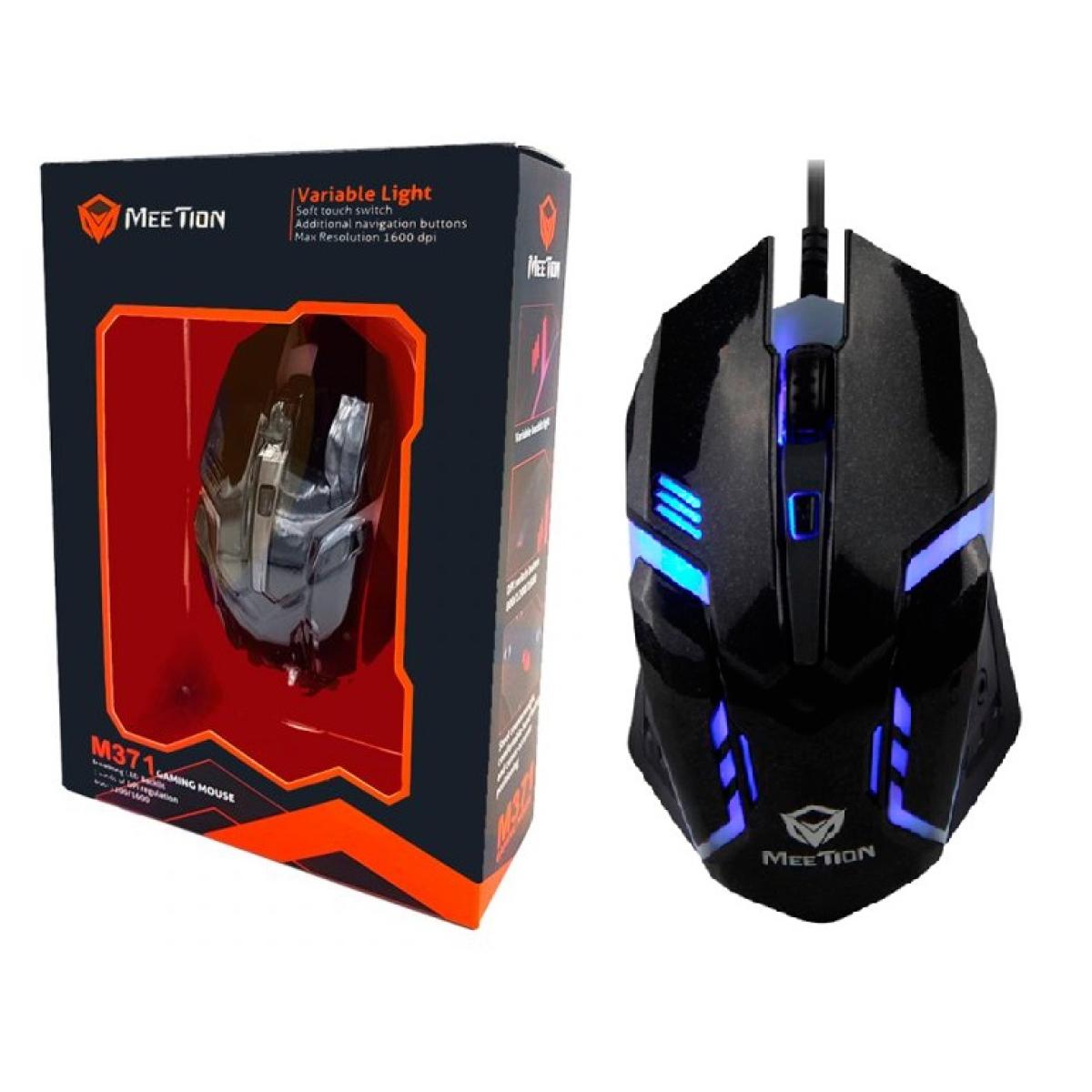 MeeTion USB Wired Backlit Mouse