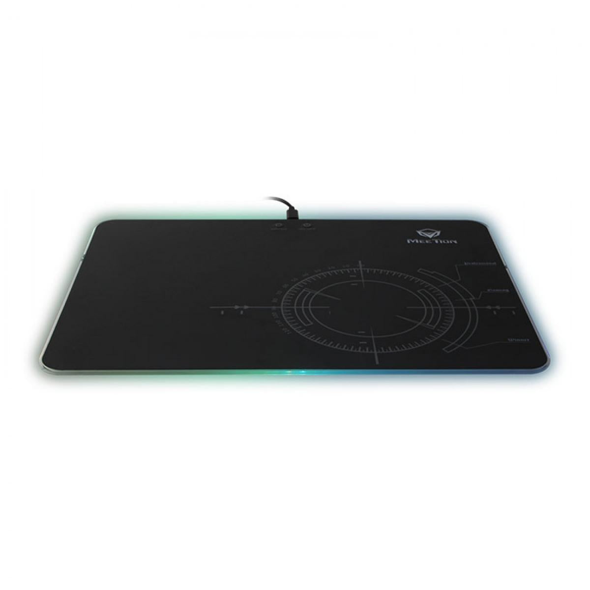 MeeTion Glowing Backlit RGB LED Gaming Mouse Pad