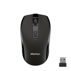 MeeTion 2.4G Wireless Mouse Laptop Optical Mouse - Black