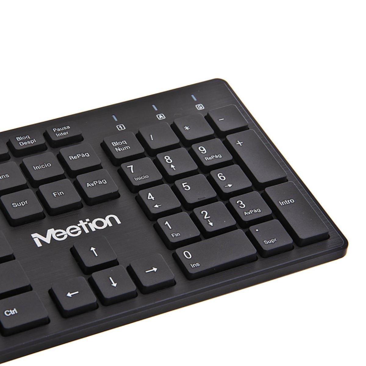 MeeTion Slim 2.4G Wireless Computer Keyboard