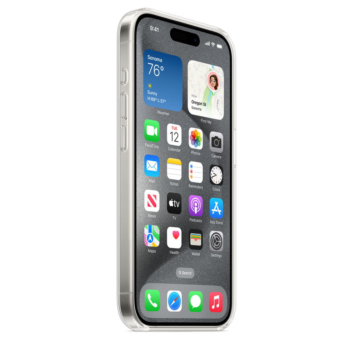 Apple iPhone 15 Pro Clear Case with MagSafe Apple iPhone 15 Pro Clear Case with MagSafe
