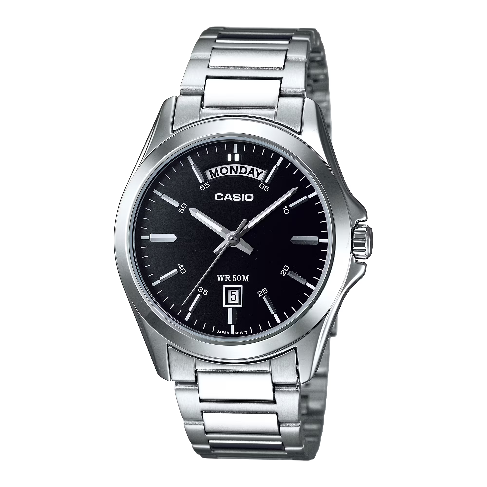 Casio Classic Silver Watch MTP1370D-1A1