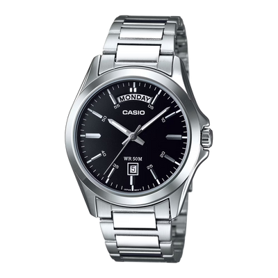 Casio Classic Silver Watch MTP1370D-1A1
