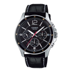 Casio Men Leather Watch MTP-1374L-1AV