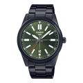 Casio MTP-VD02B-3E Men's Black IP Stainless Steel