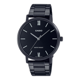 Casio MTP-VT01B-1BUDF Stainless Steel Black Ion Plated , Men Watches