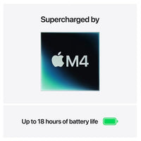 Apple MacBook Air 13″ (Early 2025) – M4 Chip, 16GB RAM, 256GB SSD, 13.6″ Liquid Retina, 18H Battery | Midnight