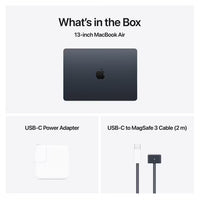 Apple MacBook Air 13″ (Early 2025) – M4 Chip, 16GB RAM, 256GB SSD, 13.6″ Liquid Retina, 18H Battery | Midnight