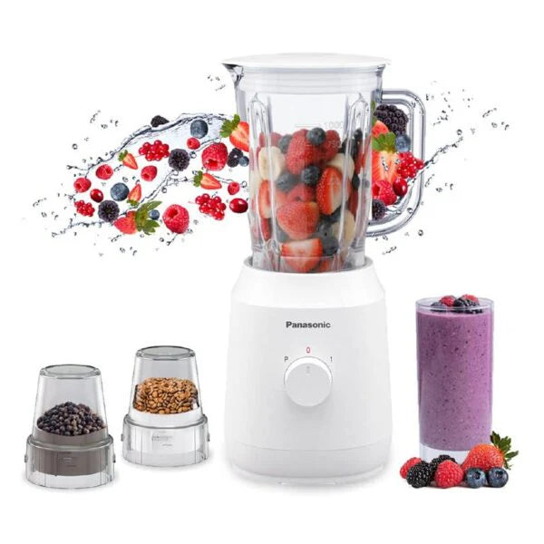 Panasonic 1.4L 400W Blender with Mill – Power & Convenience