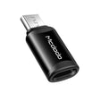 McDodo Lightning to Type C Adapter Fast Charging & Data Transfer - Black