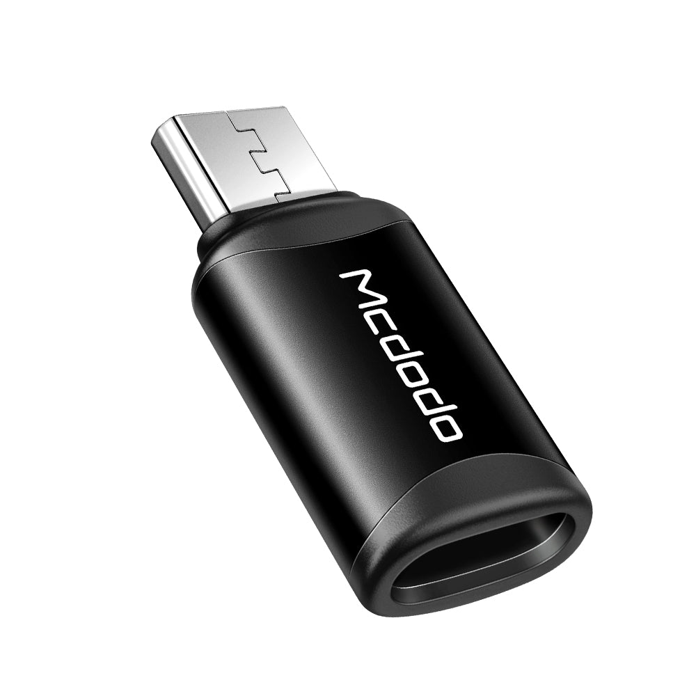McDodo Lightning to Type C Adapter Fast Charging & Data Transfer - Black McDodo Lightning to Type C Adapter Fast Charging & Data Transfer - Black