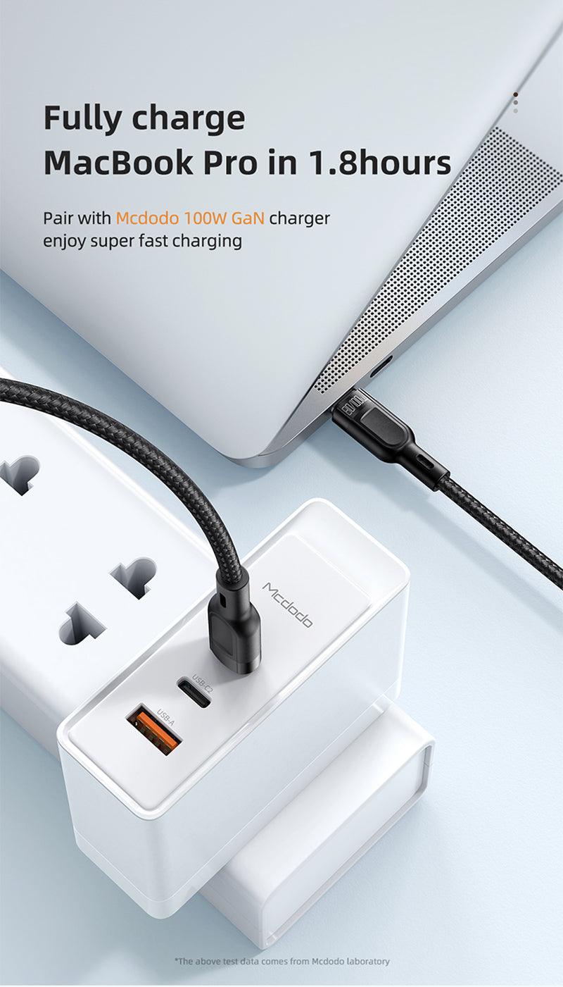 Mcdodo 2in1 100W PD Type-C To Dual Type-C Charge Cable 1.2M