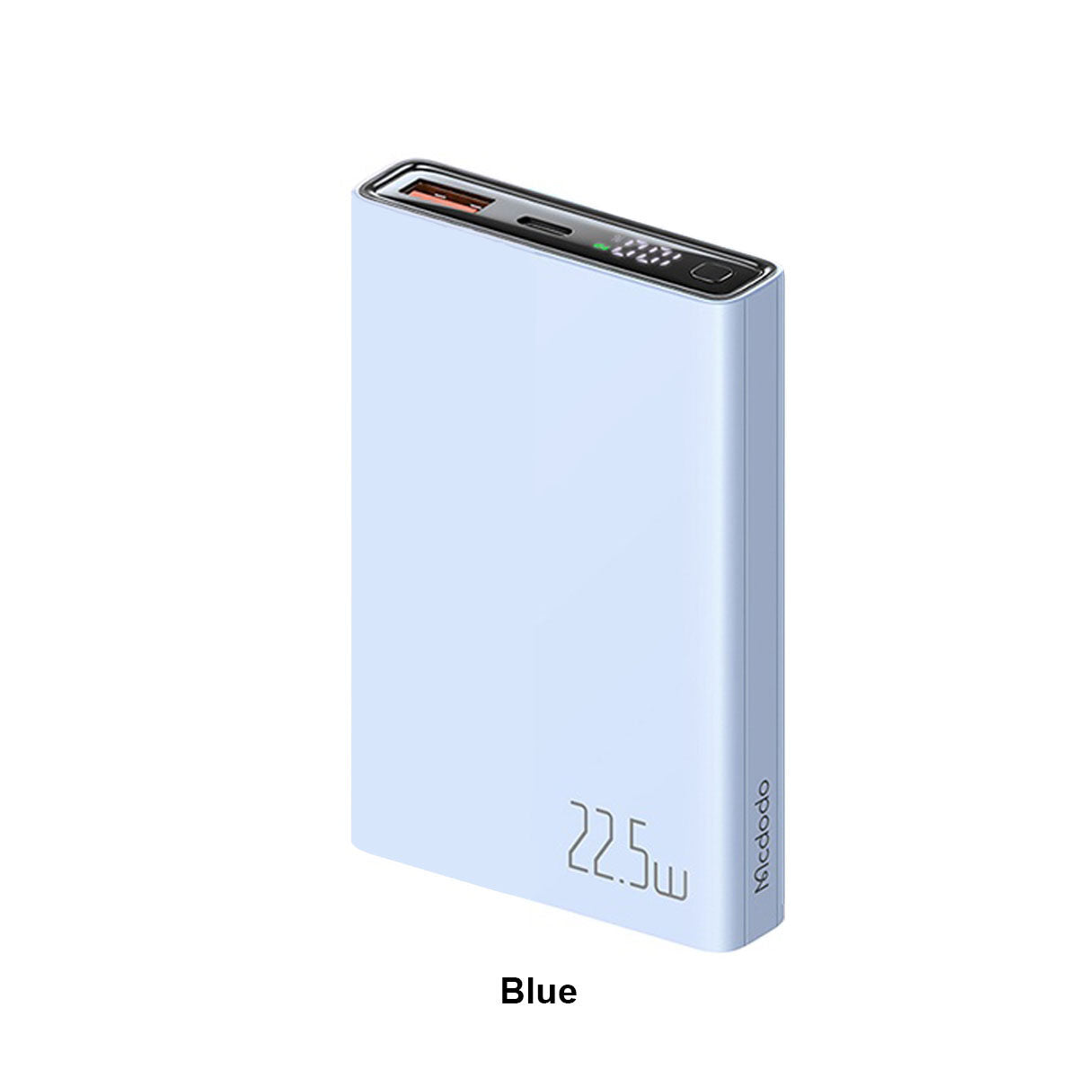 Mcdodo 10000mAh 22.5W USB Type C Power Bank  Fast and Efficient Charging - Blue