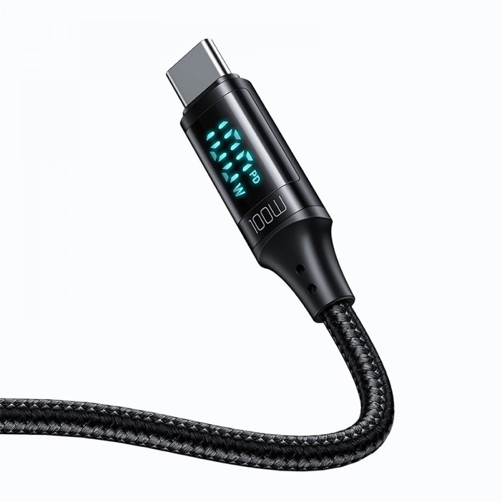 Mcdodo 100W Type C to Type C Cable 1.2m Fast Charging - Black Mcdodo 100W Type C to Type C Cable 1.2m Fast Charging - Black
