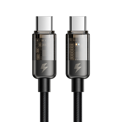 Mcdodo 100W USB C to USB C Cable with Auto Power Off Feature - Black Mcdodo 100W USB C to USB C Cable with Auto Power Off Feature - Black