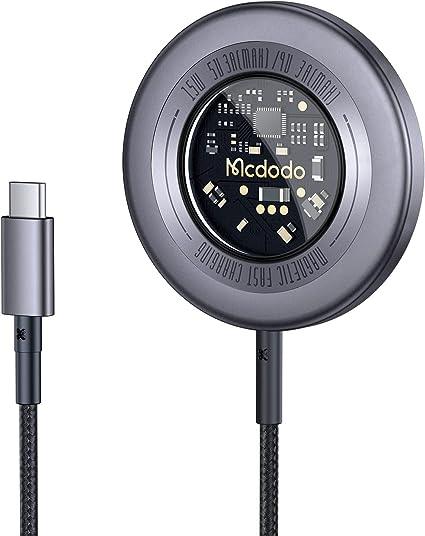 Mcdodo 15W Wireless Charger Fast & Efficient Charging - Black Mcdodo 15W Wireless Charger Fast & Efficient Charging - Black