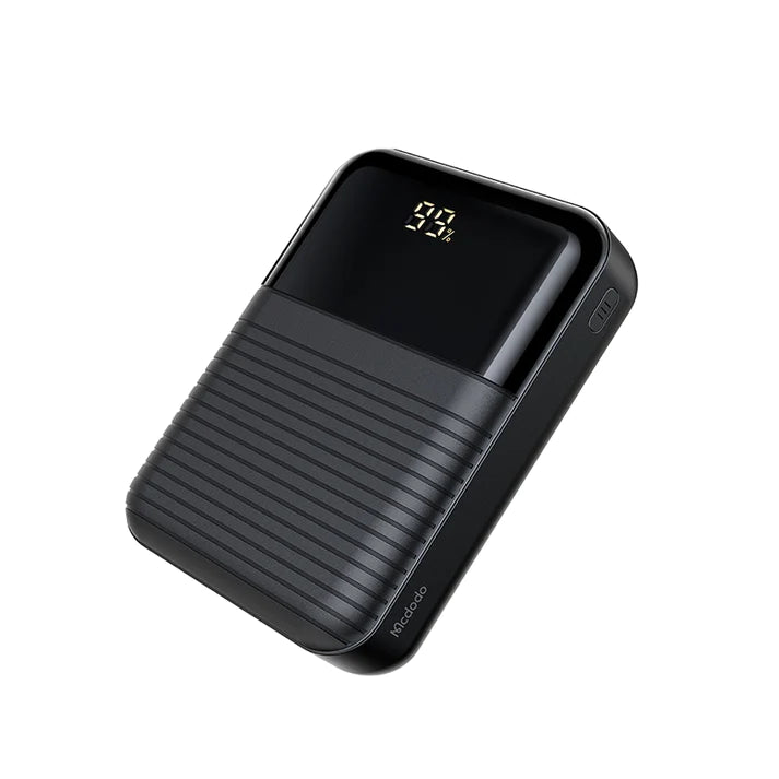 Mcdodo 22.5W 10000mAh Powerbank with Digital Display - Black