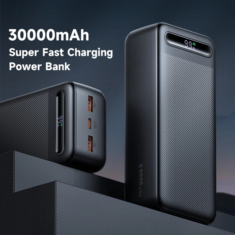 Mcdodo 22.5W PD & QC Power Bank 30000mAh with Digital Display 