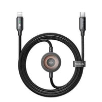 Mcdodo 2 in 1 36W Type C to Lightning & Apple Watch Charger - Black