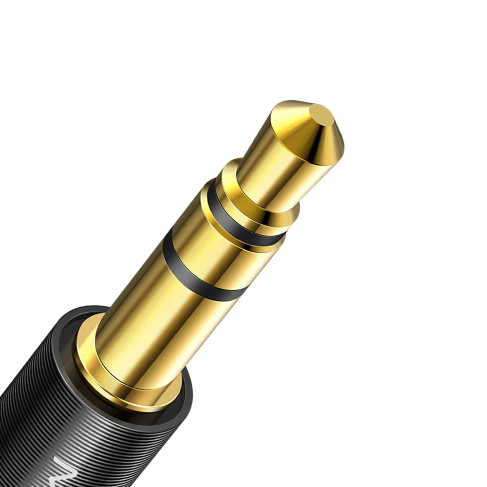 Mcdodo 3.5mm AUX to 3.5mm AUX Jack Cable 1.2m - Black Mcdodo 3.5mm AUX to 3.5mm AUX Jack Cable 1.2m - Black