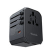 Mcdodo 33W PD Fast Charging Universal Travel Adapter for Devices - Black