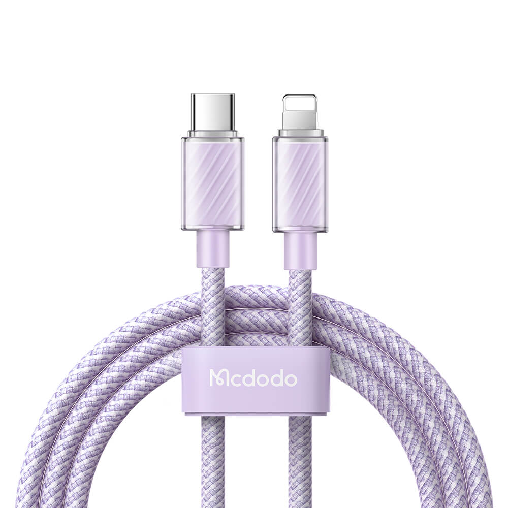 Mcdodo 36W Type C to Lightning Cable 1.2m Fast Charging Mcdodo 36W Type C to Lightning Cable 1.2m Fast Charging