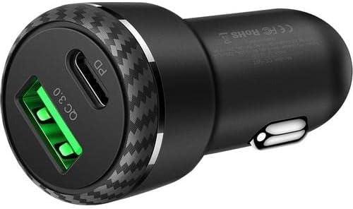 Mcdodo 38W PD & QC3.0 Fast Car Charger Quick & Efficient - Black Mcdodo 38W PD & QC3.0 Fast Car Charger Quick & Efficient - Black