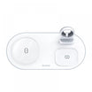 Mcdodo 3 in 1 Magsafe 15W Wireless Charging Station - White