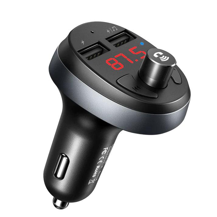 Mcdodo Bluetooth FM Transmitter Car Charger 5V 3A Fast Charge - Black Mcdodo Bluetooth FM Transmitter Car Charger 5V 3A Fast Charge - Black