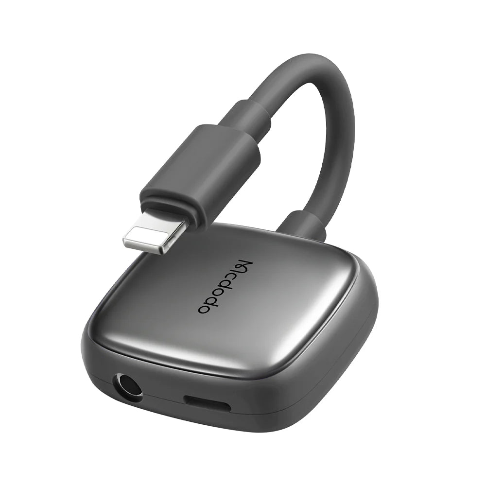 Mcdodo Lightning to DC3.5 Digital Audio Cable High Quality - Grey
