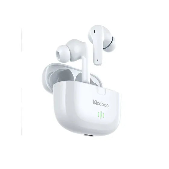 Mcdodo True Bluetooth Wireless Earbuds - White