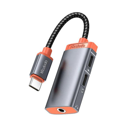 Mcdodo Type C to Dual TYPE C & DC3.5mm Audio Adapter