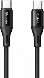 Mcdodo Type C to Type C 65W Fast Charging Cable 1.2m - Black & Gray Mcdodo Type C to Type C 65W Fast Charging Cable 1.2m - Black & Gray