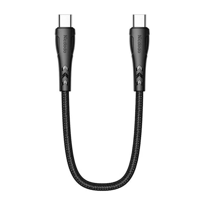 Mcdodo USB C to USB C Cable 60W 0.2m - Black Mcdodo USB C to USB C Cable 60W 0.2m - Black
