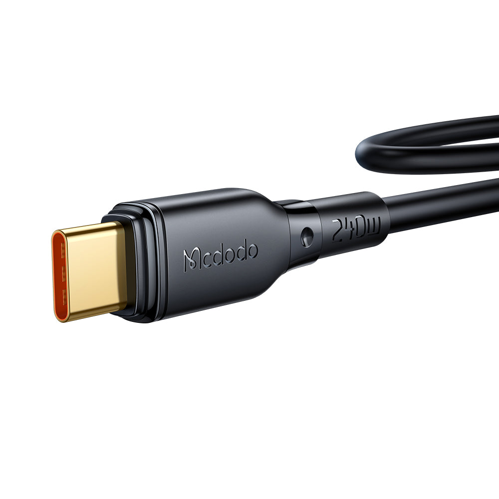 Mcdodo USB C Cable 240W Fast Charging 1.2m - Black Mcdodo USB C Cable 240W Fast Charging 1.2m - Black
