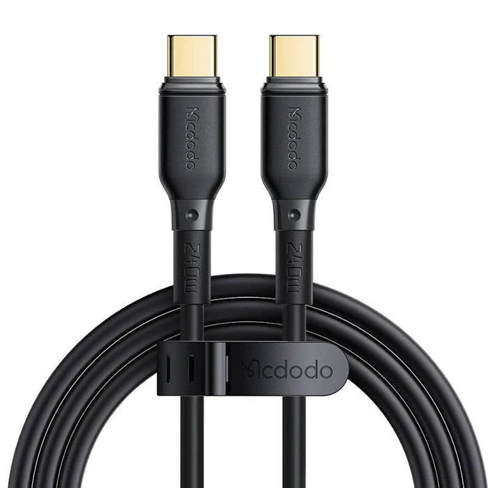 Mcdodo USB C Cable 240W Fast Charging 1.2m - Black Mcdodo USB C Cable 240W Fast Charging 1.2m - Black